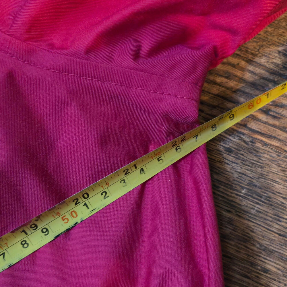 VTG Harley Davidson Women's Nylon Riding Jacket Hot Pink Size XL Shoulder Pads - Picture 7 of 10